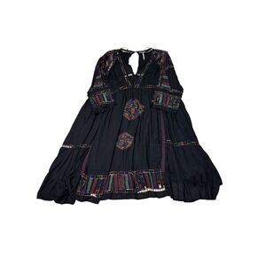 Free People | Dresses | Free People Embroidered Long Sleeve Dress | Poshmark